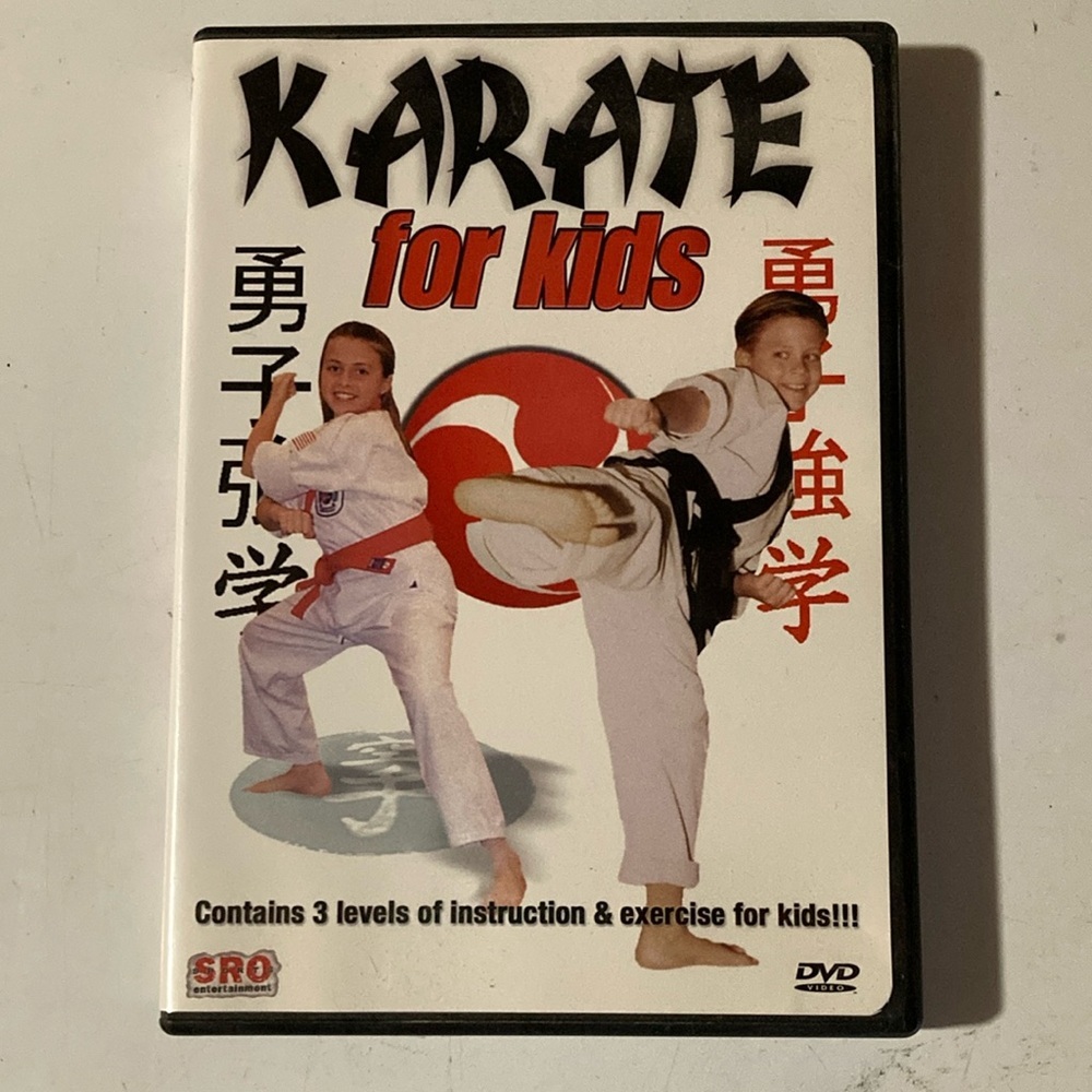 Karate for Kids DVD NWOT with 3 levels of instruction